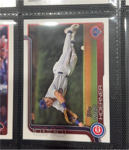 2025 Topps Series 1 #38 Nico Hoerner — front