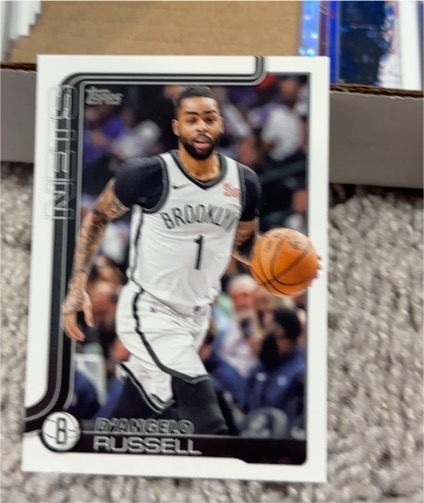 2025-26 Topps Basketball #8 D'Angelo Russell — front