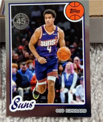 2025-26 Topps #80BK-14 Oso Ighodaro 1980-81 Topps Basketball — front