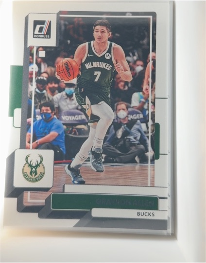 2022-23 Donruss #57 Grayson Allen Milwaukee Bucks — front