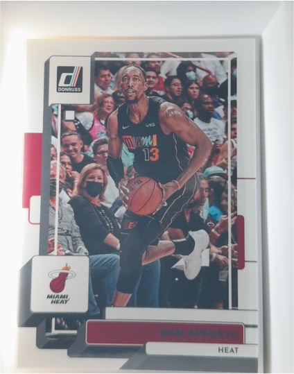 2022-23 Panini Donruss #72 Bam Adebayo — front