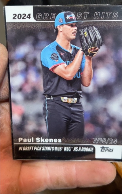 2025 Topps Series 1 Greatest Hits #GH-24 Paul Skenes — front