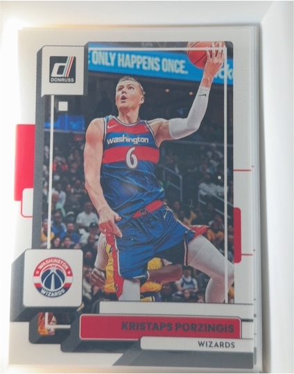 2022-23 Donruss #84 Kristaps Porzingis — front