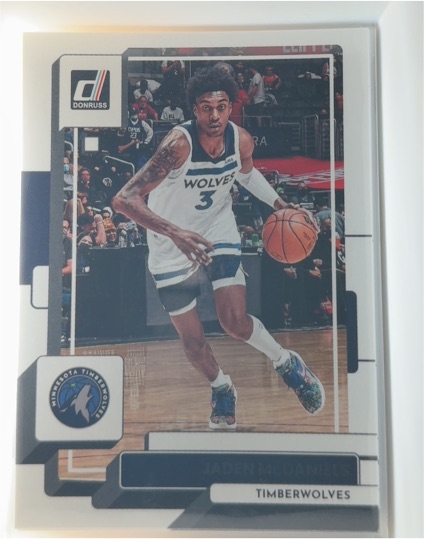 2022-23 Donruss #98 Jaden McDaniels — front