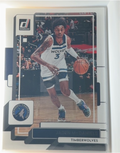 2022-23 Donruss #98 Jaden McDaniels — front