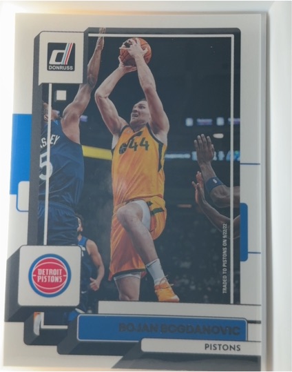 2022-23 Donruss #136 Bojan Bogdanovic — front
