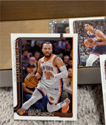 2025-26 Topps #14 Jalen Brunson — front