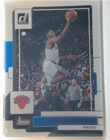 2022-23 Donruss #175 Immanuel Quickley — front