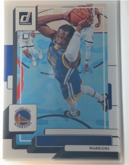 2022-23 Donruss #179 Jonathan Kuminga Golden State Warriors — front