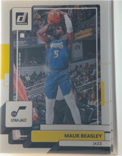 2022-23 Donruss #193 Malik Beasley — front