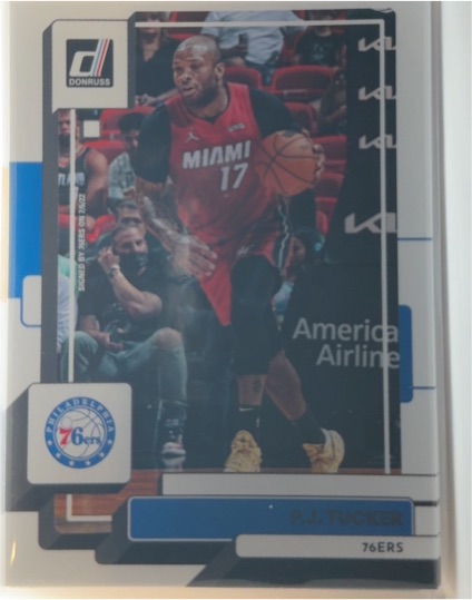 2022-23 Donruss #190 P.J. Tucker Philadelphia 76ers — front