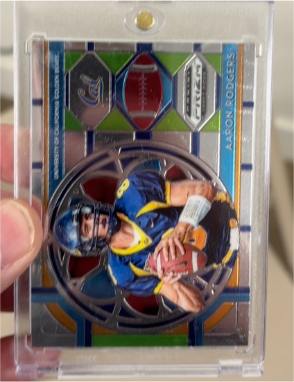 2019 Panini Prizm Draft Picks #11 Aaron Rodgers — front