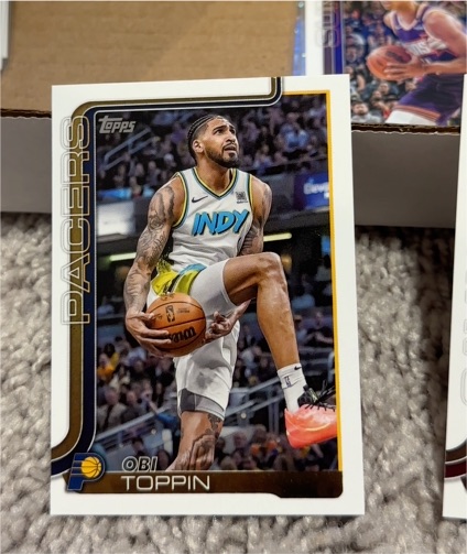 2025-26 Topps #51 Obi Toppin — front