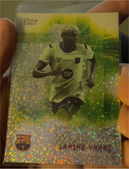 2024 Topps #Lamine Yamal FC Barcelona — front