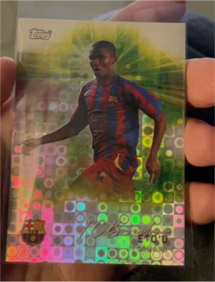 2004-05 Mundicromo Las Fichas de la Liga #51 Samuel Eto'o — front