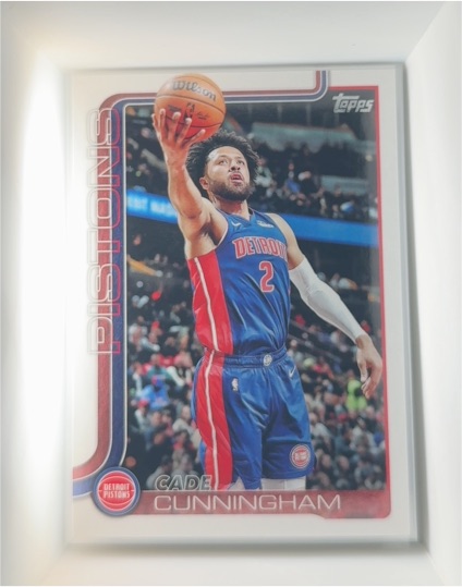 2025-26 Topps #40 Cade Cunningham — front