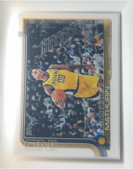 2025-26 Topps #48 Bennedict Mathurin — front