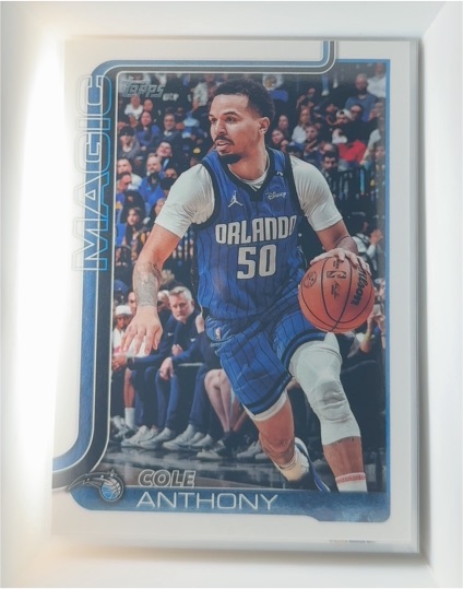 2025-26 Topps #91 Cole Anthony — front
