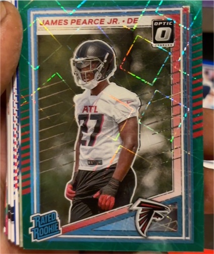 2025 Panini Donruss Optic #363 James Pearce Jr. — front