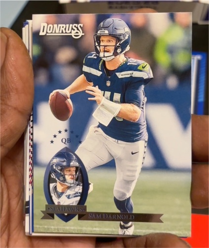 2025 Panini Donruss #25 Sam Darnold — front