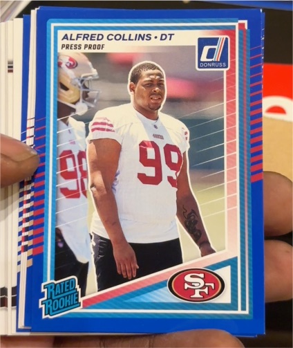 2025 Donruss #355 Alfred Collins — front