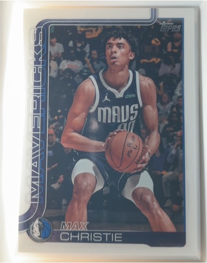 2025-26 Topps #174 Max Christie — front