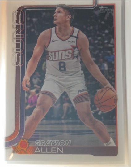 2025-26 Topps #161 Grayson Allen — front