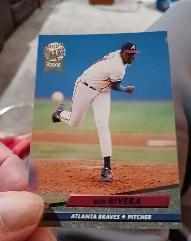 1992 Fleer Ultra #463 Ben Rivera — front