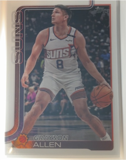 2025-26 Topps #161 Grayson Allen — front