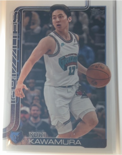 2025-26 Topps #188 Yuki Kawamura — front