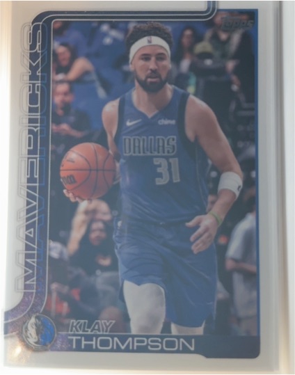 2025-26 Topps #170 Klay Thompson — front