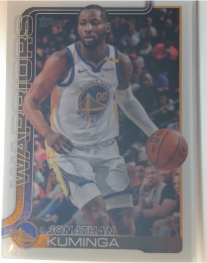 2025-26 Topps #138 Jonathan Kuminga — front