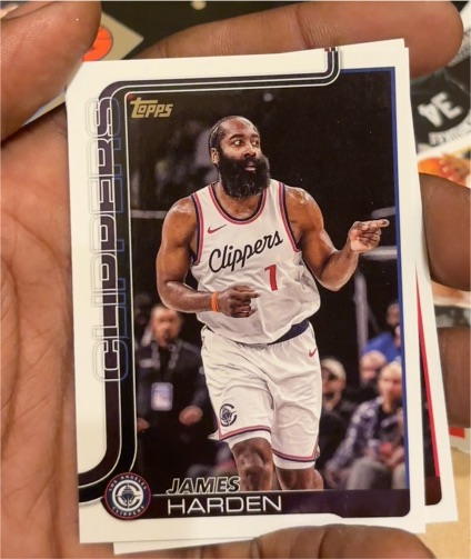 2025-26 Topps #143 James Harden — front