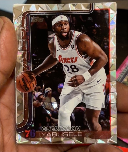 2025-26 Topps #26 Guerschon Yabusele Philadelphia 76ers — front