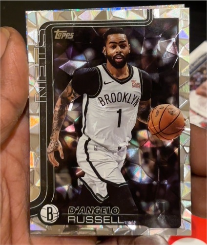 2025-26 Topps #8 D'Angelo Russell — front