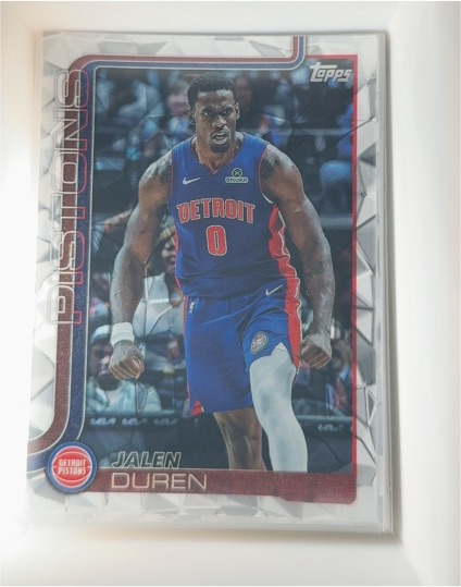2025-26 Topps #41 Jalen Duren — front