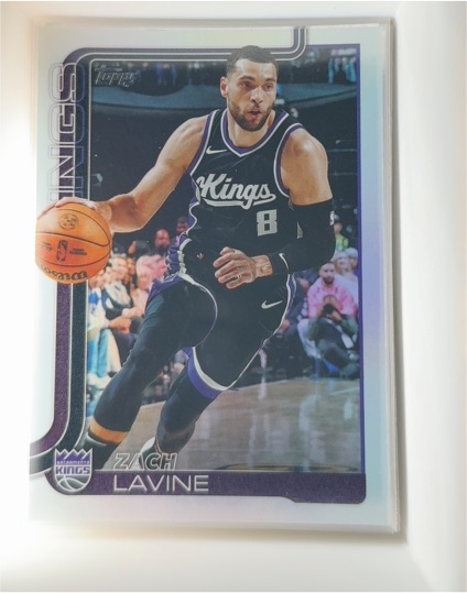 2025-26 Topps #163 Zach LaVine — front