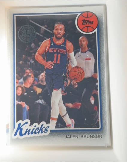 2025-26 Topps #80BK-95 Jalen Brunson — front