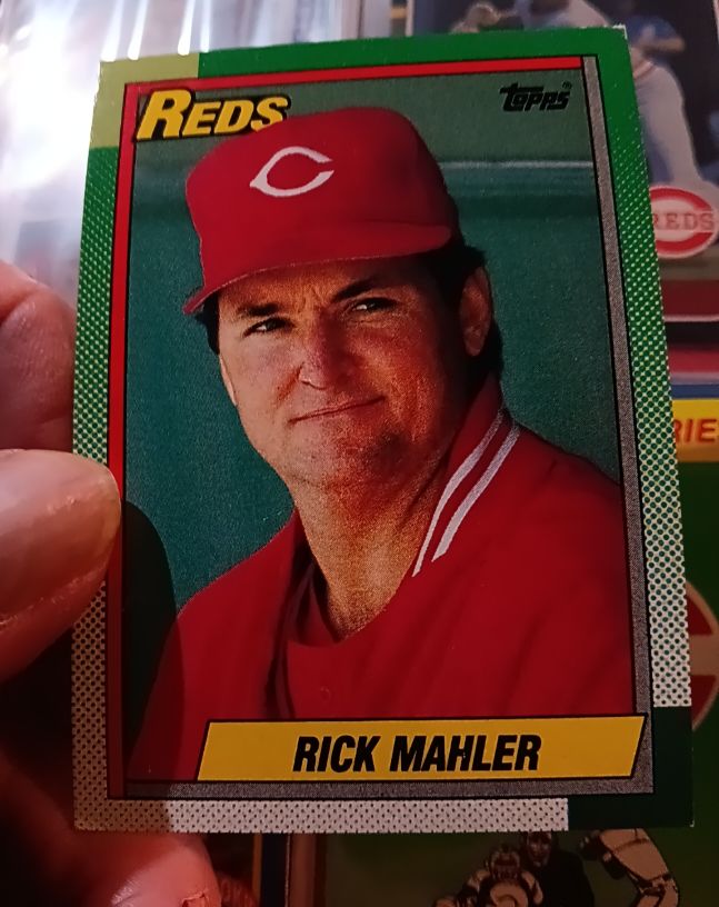 1990 Topps #151 Rick Mahler — front
