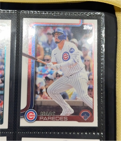 2025 Topps Series 1 #138 Isaac Paredes — front