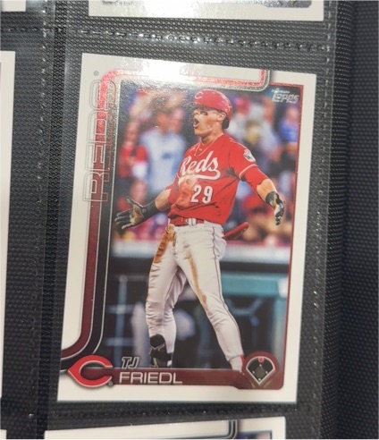 2025 Topps Series 2 #525 TJ Friedl — front