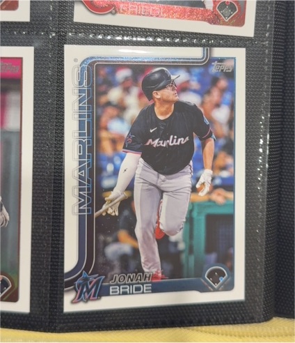 2025 Topps Series 2 #585 Jonah Bride — front