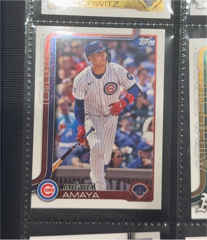 2025 Topps Series 2 #406 Miguel Amaya — front