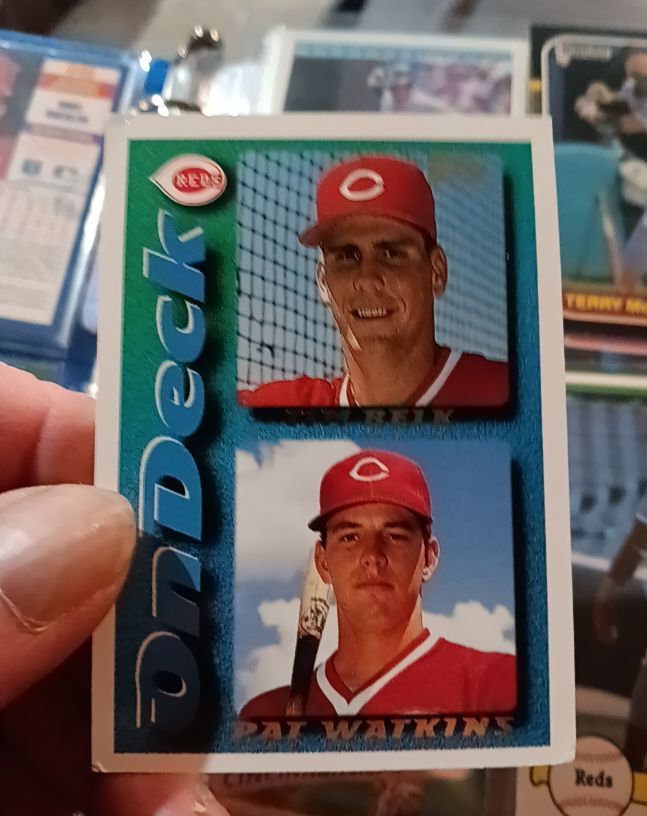 1995 Topps #647 Tim Belk / Pat Watkins — front