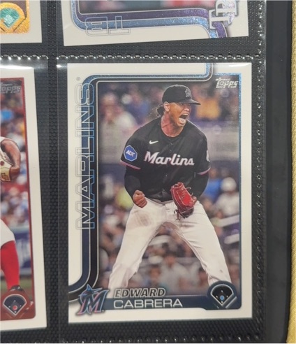 2025 Topps Series 2 #371 Edward Cabrera — front