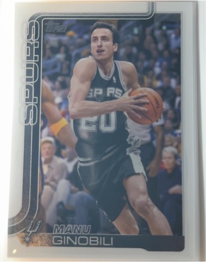 2025-26 Topps #262 Manu Ginobili — front
