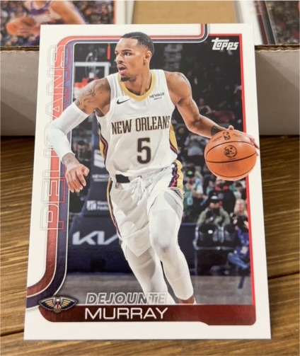 2025-26 Topps Basketball #192 Dejounte Murray — front