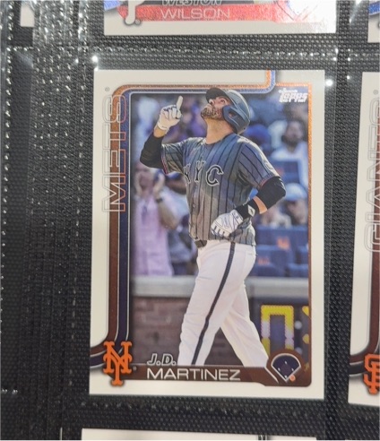 2025 Topps Series 2 #549 J.D. Martinez — front