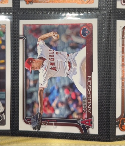 2025 Topps Series 2 #606 Tyler Anderson — front