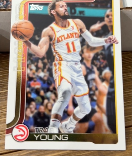 2025-26 Topps #61 Trae Young — front